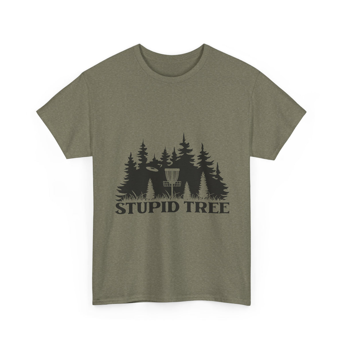 Stupid Tree Disc Golf T-Shirt | Funny Disc Golfer Tee
