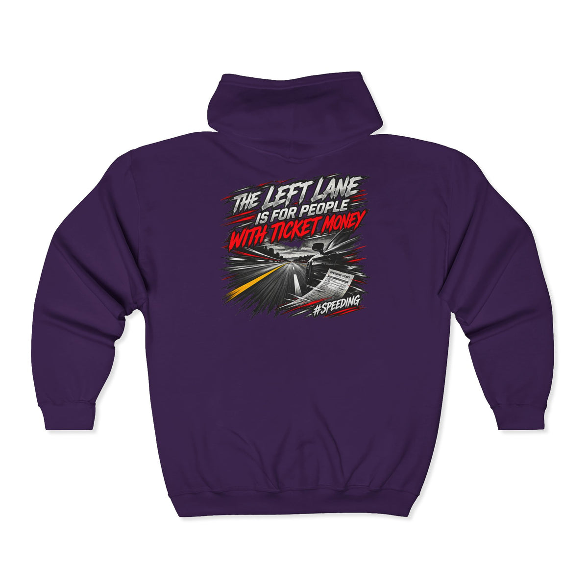 Ticket Money – Gildan 18600 Zip-Up Hoodie | 008