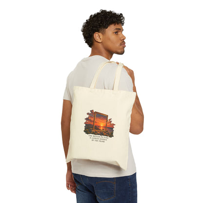 The Bigger Picture – Cotton Canvas Tote Bag | 011