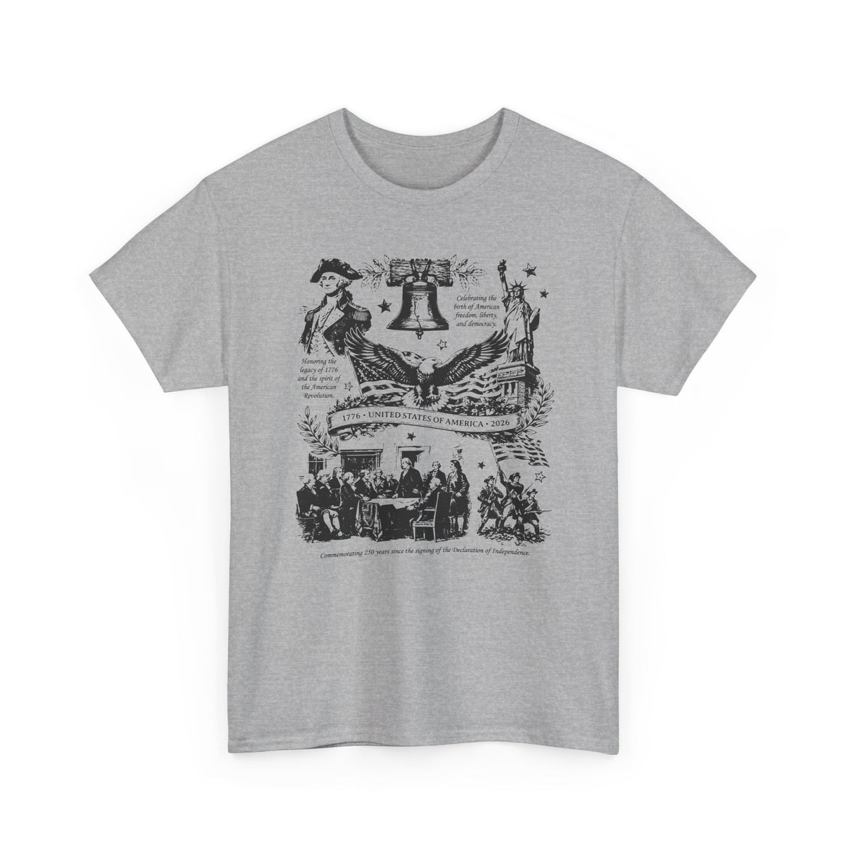 Declaration of Independence 250th Anniversary T-Shirt | Unisex Graphic Tee