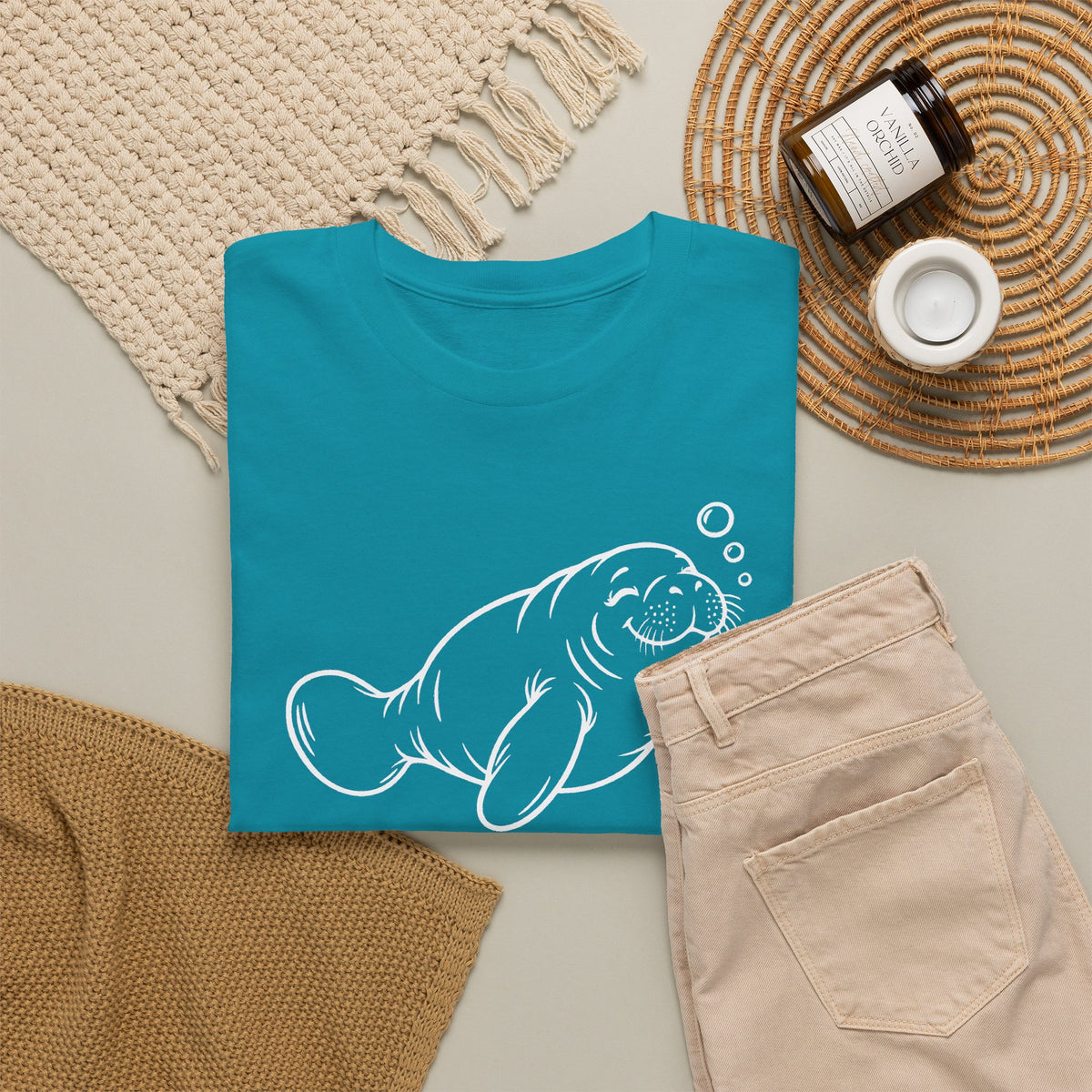 Slow Float Manatee T-Shirt