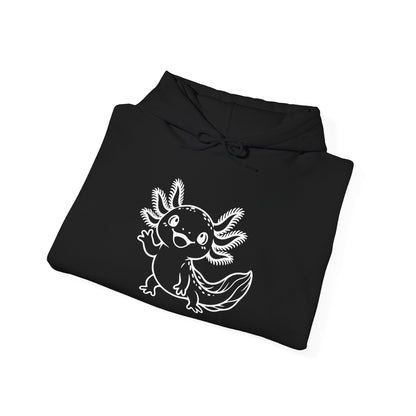 Little Wave Axolotl Pullover Hoodie
