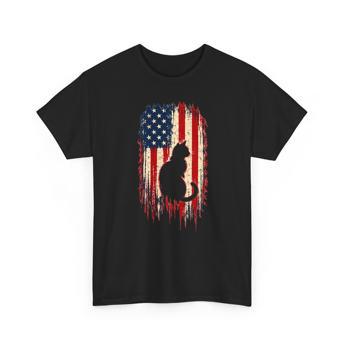 Flag CAT – Gildan 5000 T-Shirt | 075