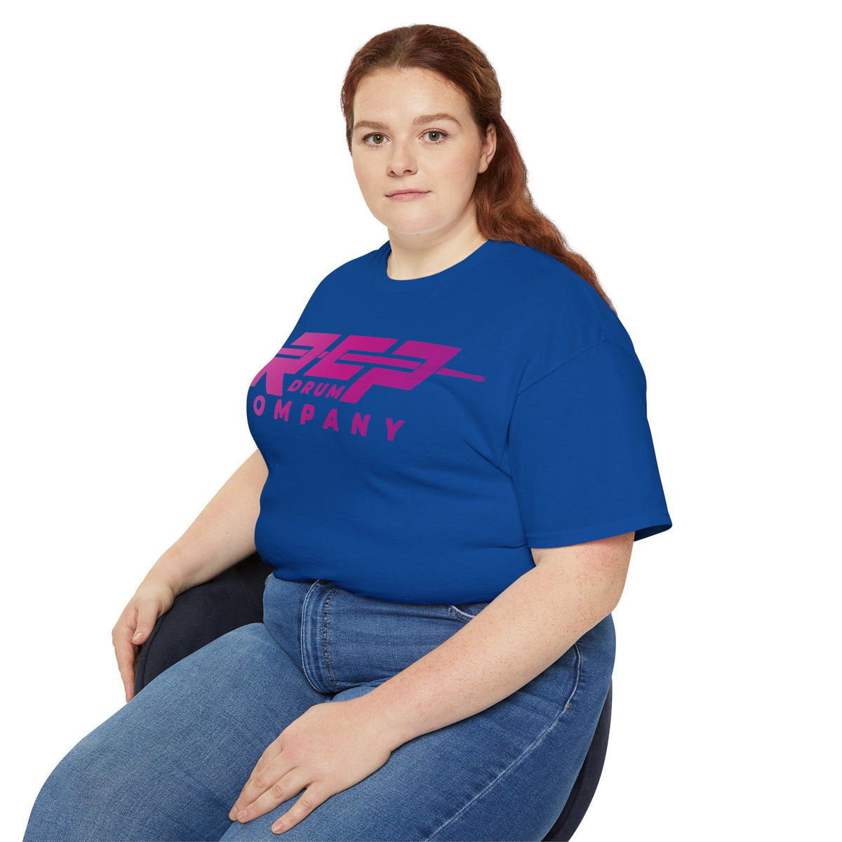 RCP Drum Company T-Shirt | Pink Logo