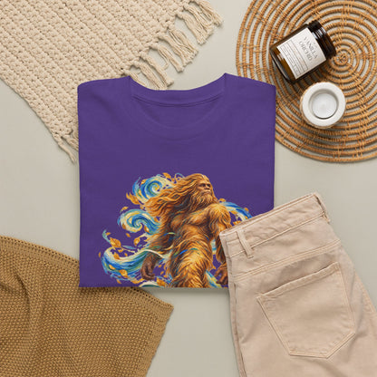 Golden Wind Sasquatch Portrait T-Shirt
