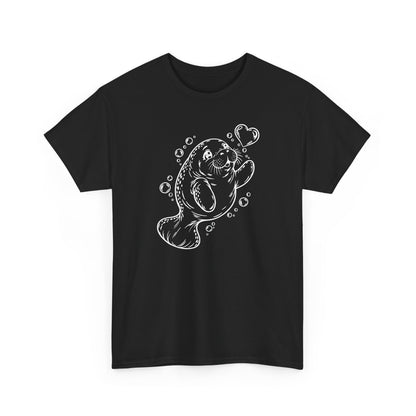 Chubby Manatee's Bubble Wish T-Shirt