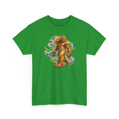 Golden Wind Sasquatch Portrait T-Shirt