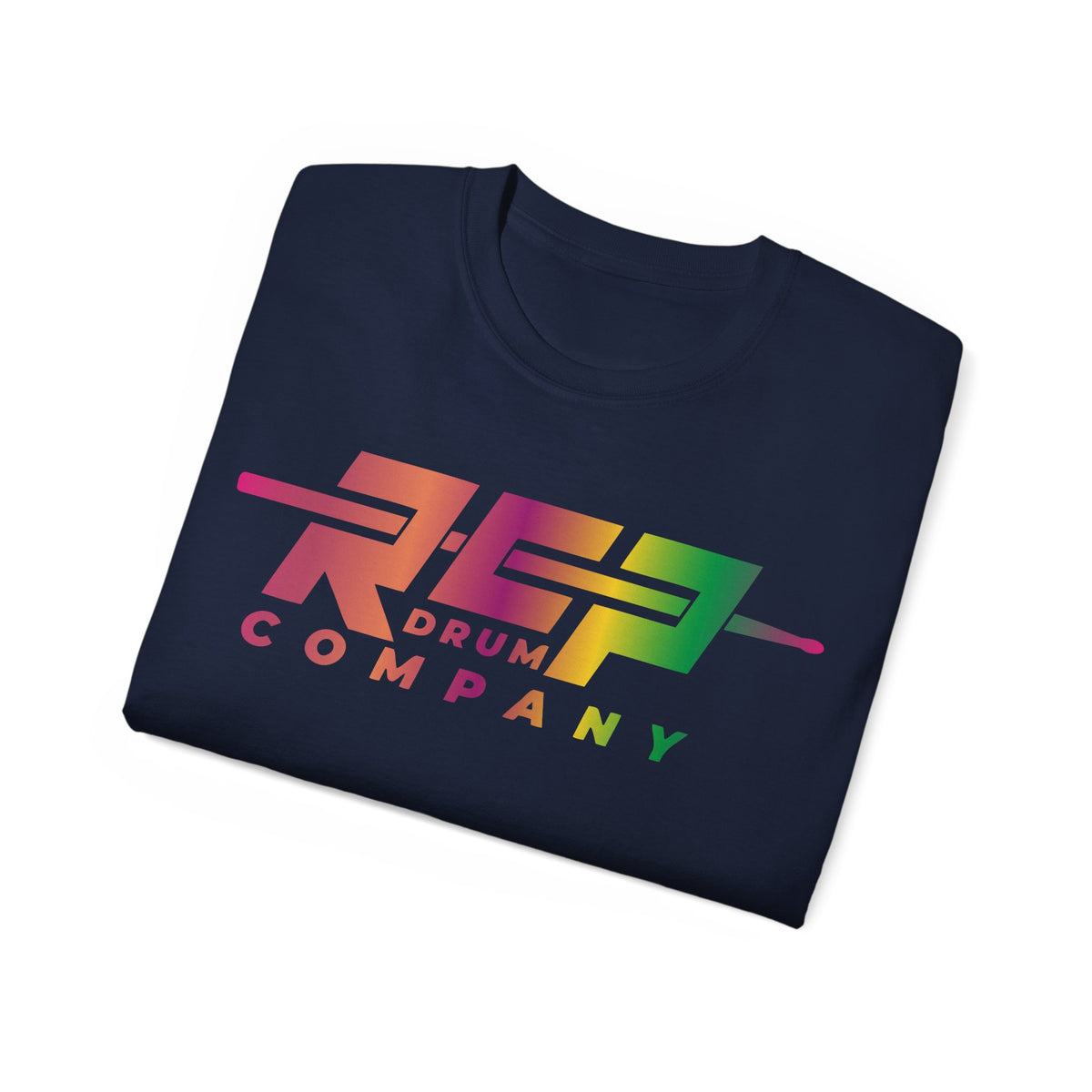 RCP Drum Company T-Shirt | Rainbow Logo