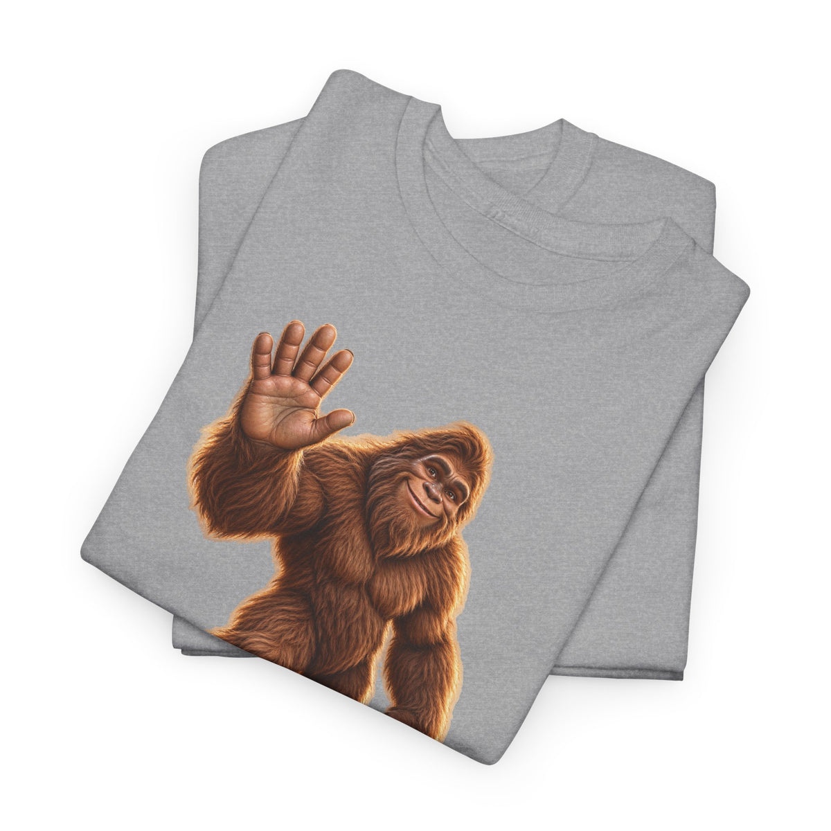 Friendly Sasquatch High Five T-Shirt