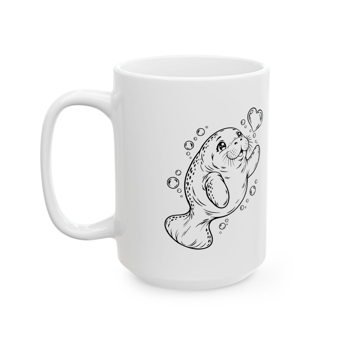 Chubby Manatee's Bubble Wish Mug