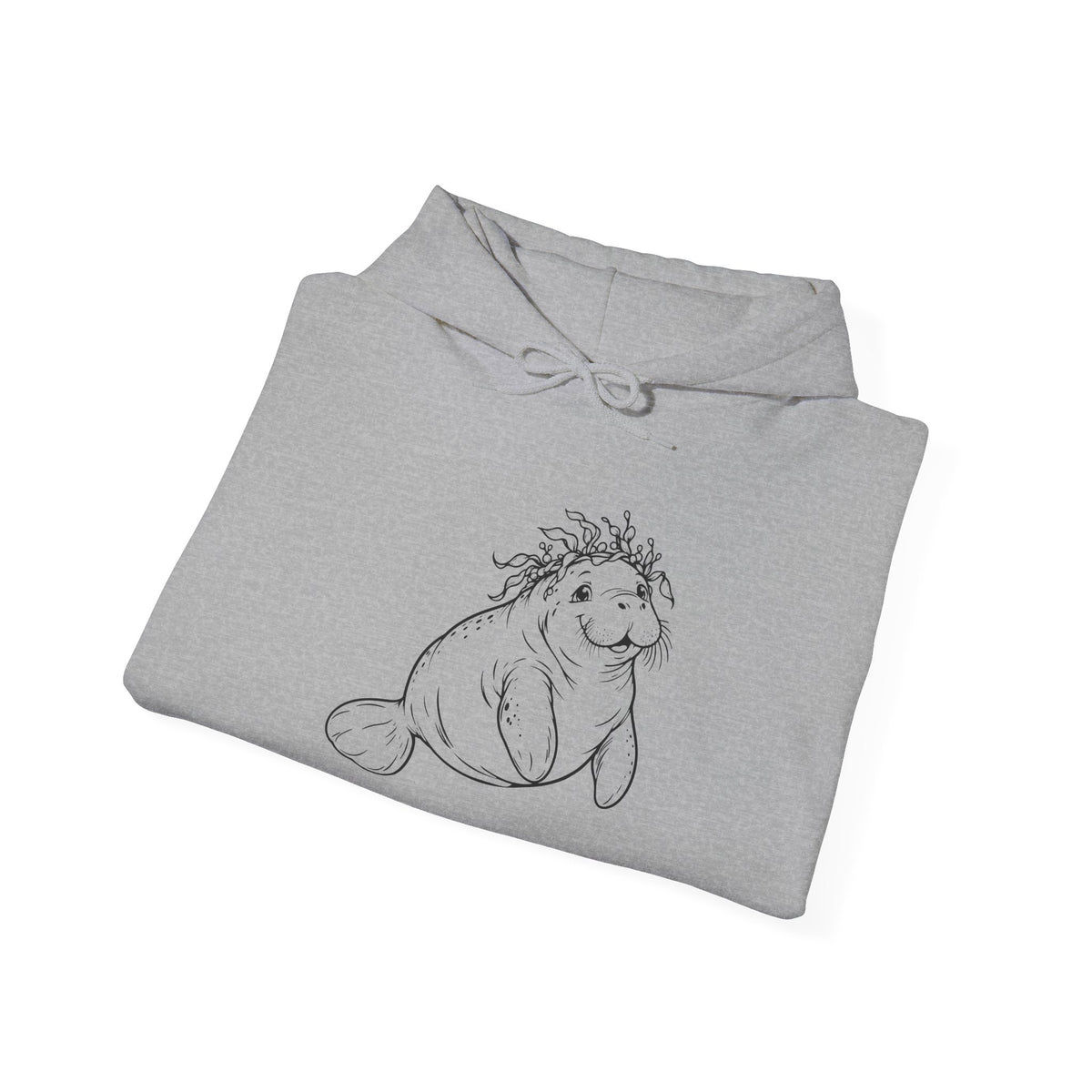 Kelp-crowned manatee Pullover Hoodie