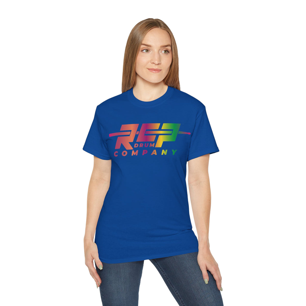 RCP Drum Company T-Shirt | Rainbow Logo