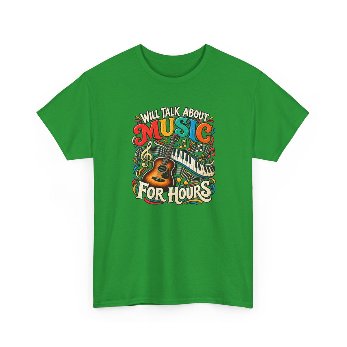Will Talk About Music – Gildan 5000 T-Shirt | 021