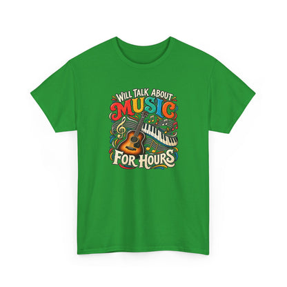 Will Talk About Music – Gildan 5000 T-Shirt | 021