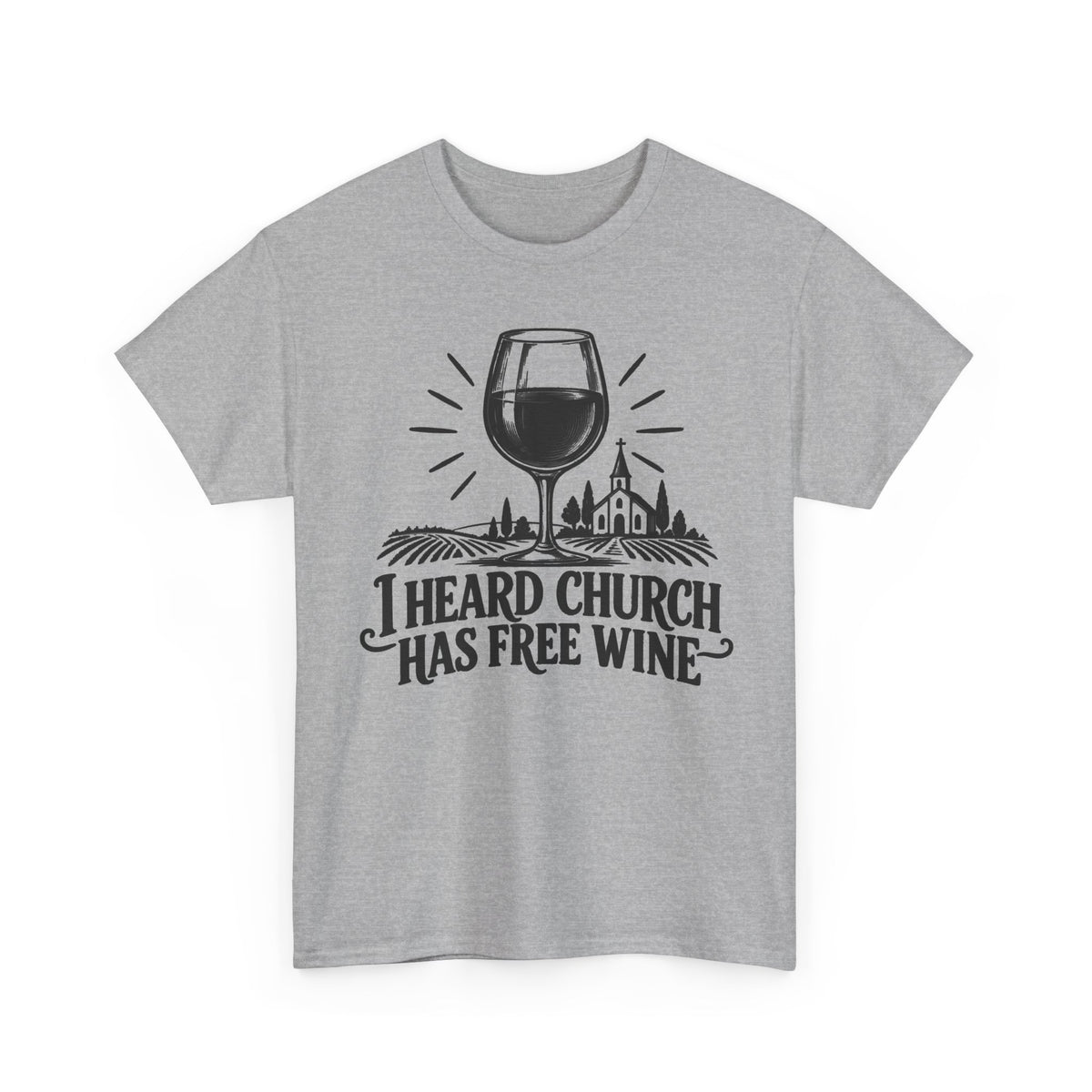 Free Wine – Gildan 5000 T-Shirt | 228a