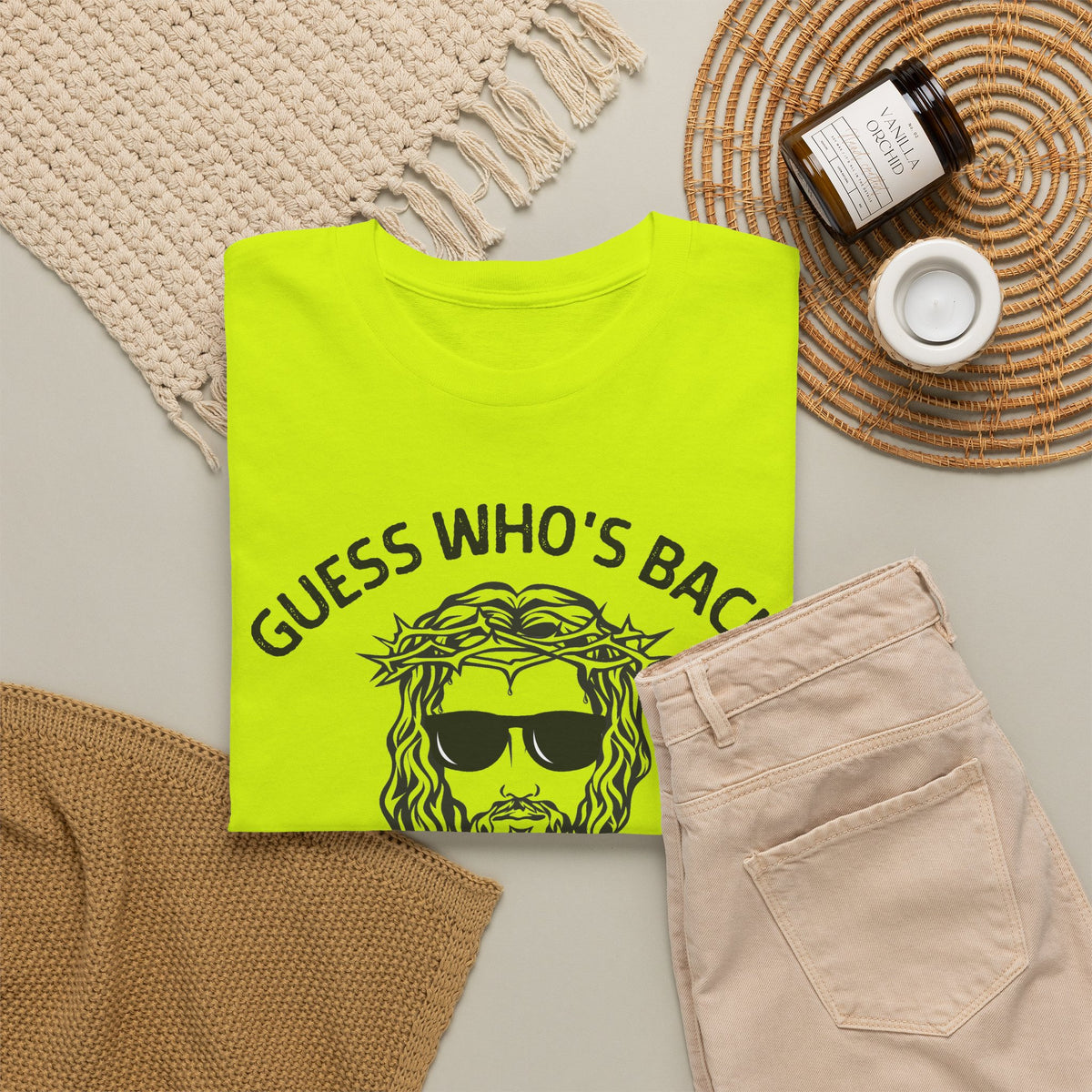 Guess Who’s Back Again - Jesus T-Shirt | Unisex Graphic Tee