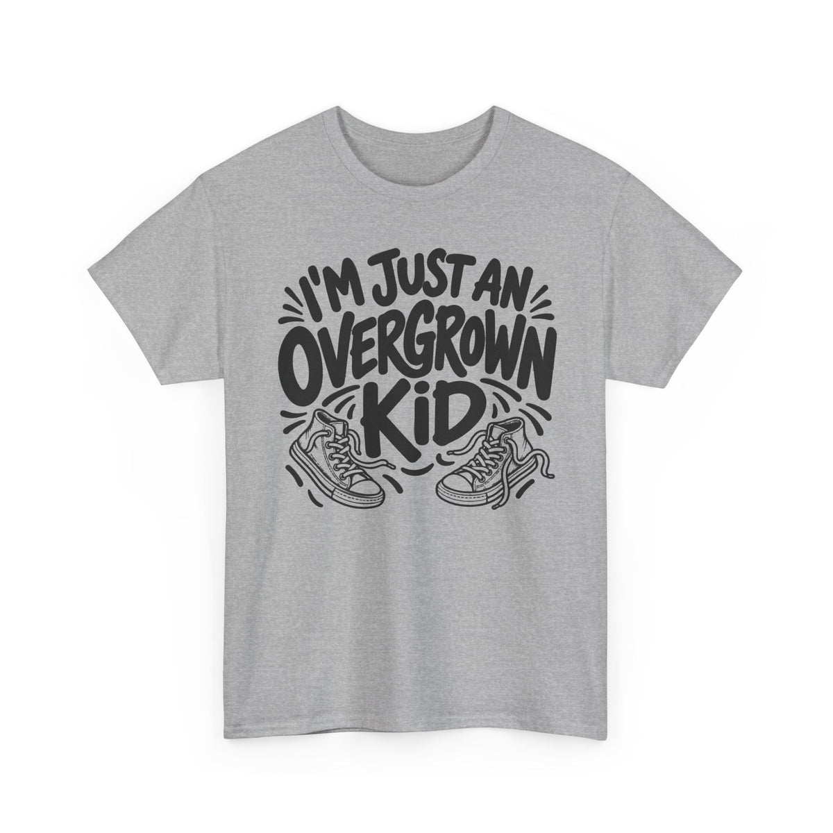 I'm Just an Overgrown Kid – One-Color Gildan 5000 T-Shirt | 056a