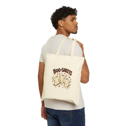 Boo-Sheets – Cotton Canvas Tote Bag | 037