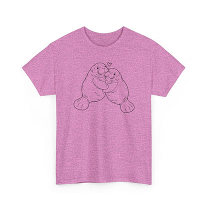 Chubby Mermaid Big Hug Lagoon Manatee T-Shirt