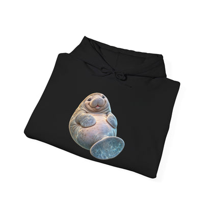Plump Manatee Paddle Float Pullover Hoodie