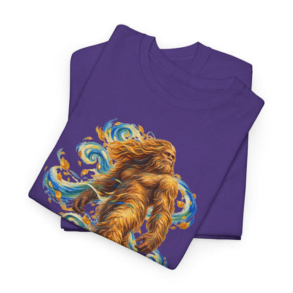 Golden Wind Sasquatch Portrait T-Shirt