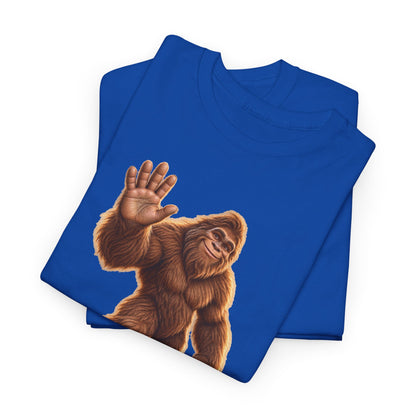 Friendly Sasquatch High Five T-Shirt