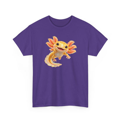 Golden Axolotl with Peach Gills T-Shirt
