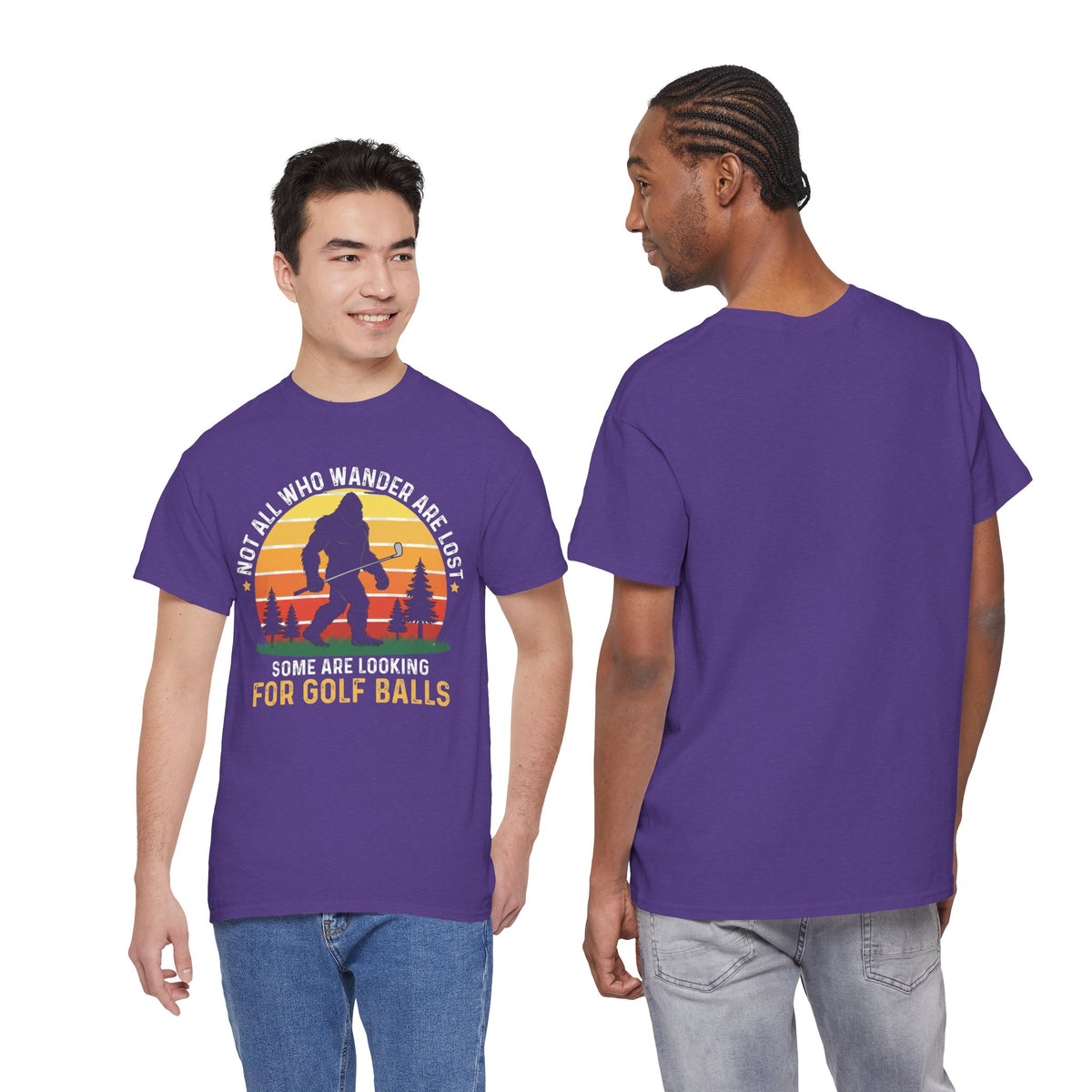 Looking for Golf Balls T-Shirt | Not All Who Wander Are Lost Tee