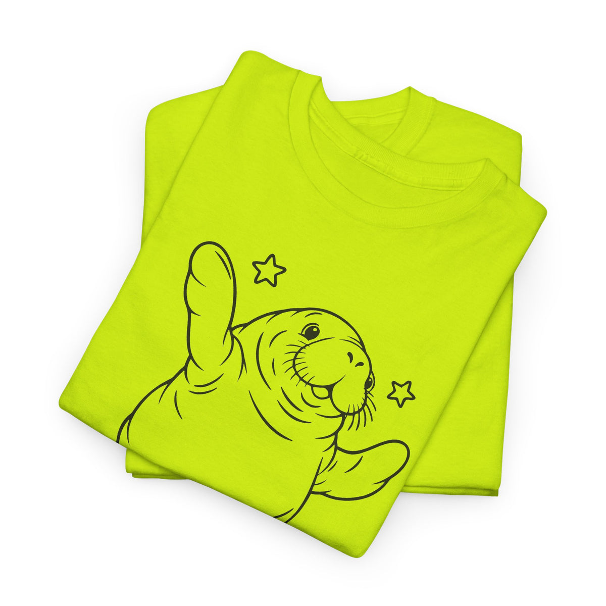 Chubby Mermaid Sea Cow Stretch Manatee T-Shirt