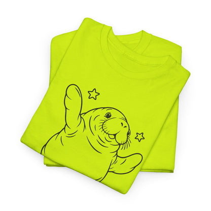 Chubby Mermaid Sea Cow Stretch Manatee T-Shirt