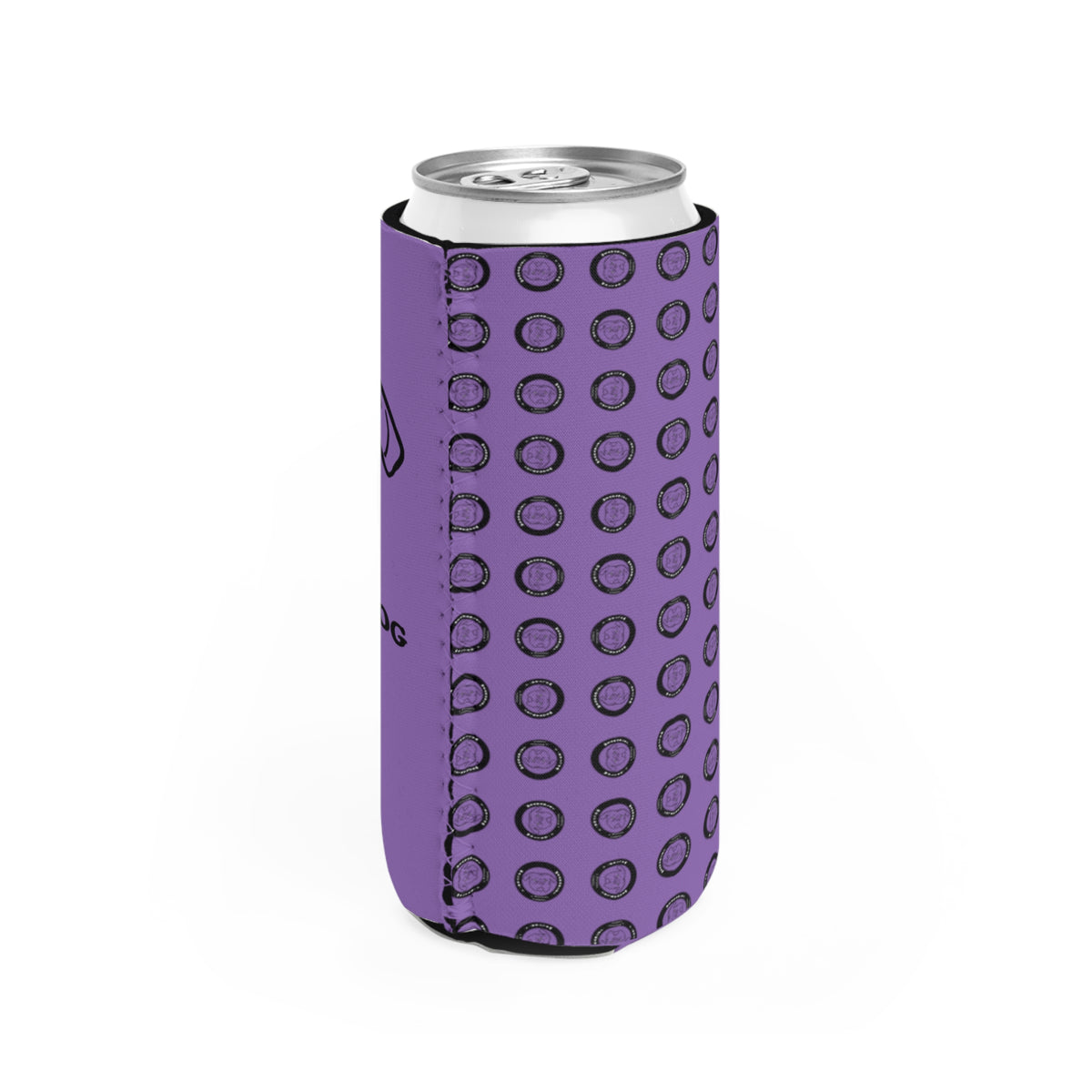 Walter Slim Can Cooler | Purple | 12 oz Fit