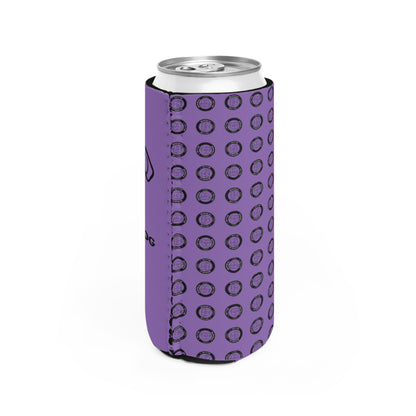 Walter Slim Can Cooler | Purple | 12 oz Fit