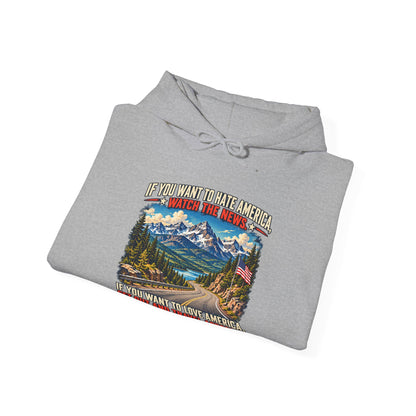 Travel America – Gildan 18500 Hoodie | 024