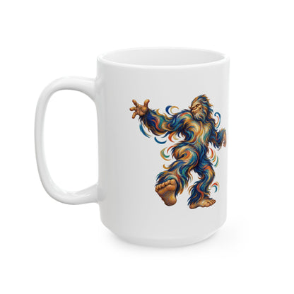 Spiral Step Bigfoot Dance Mug