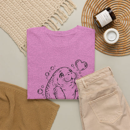 Chubby Manatee's Bubble Wish T-Shirt