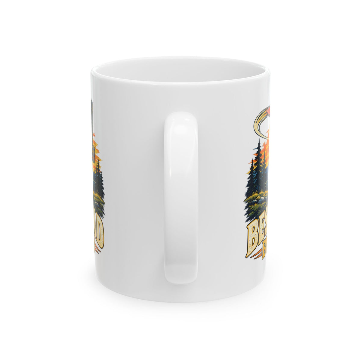 Best Dad by Par – Disc Golf Ceramic Mug, 11 oz | 043