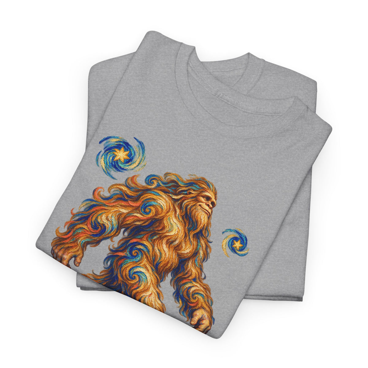 Starlit Bigfoot Wanderer T-Shirt