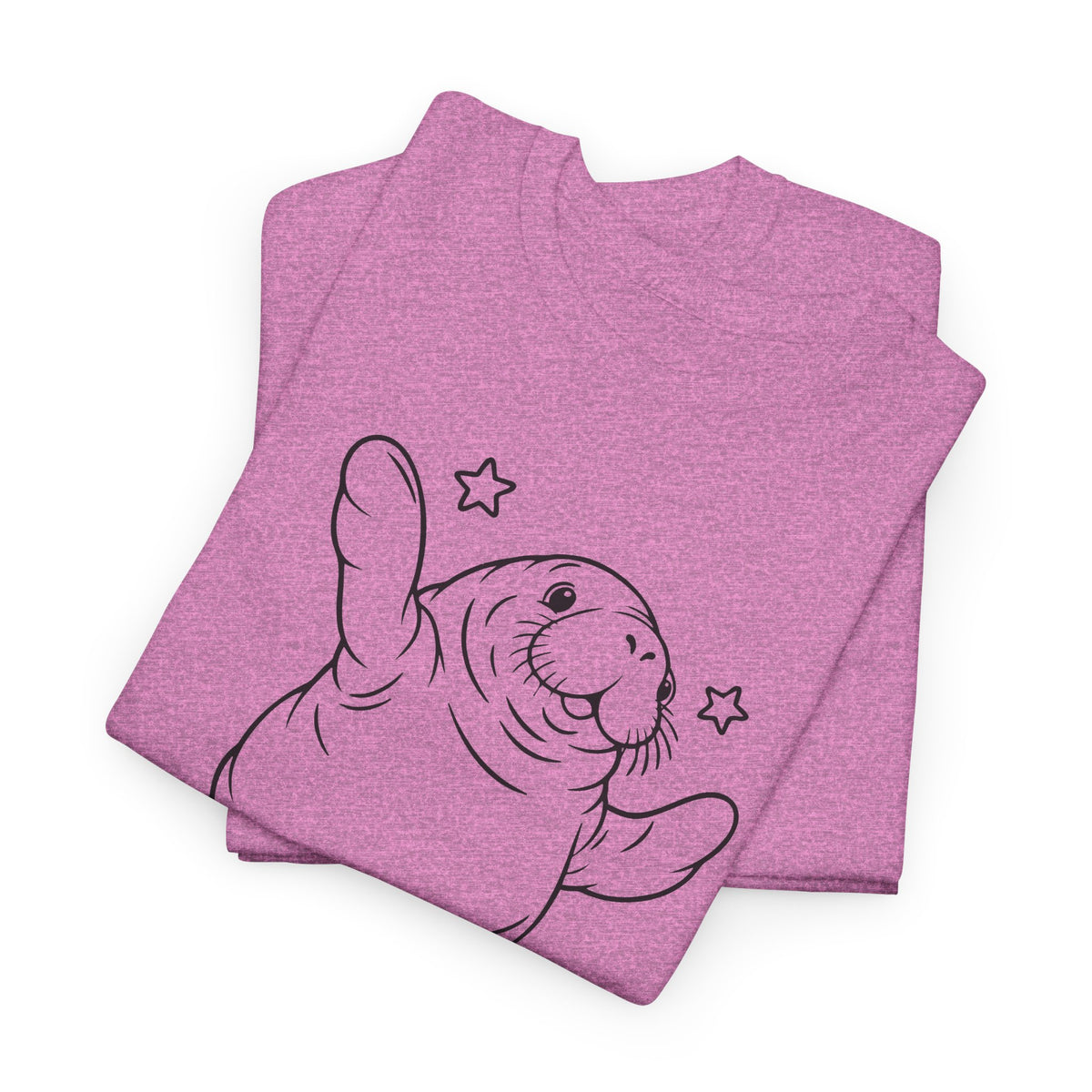 Chubby Mermaid Sea Cow Stretch Manatee T-Shirt