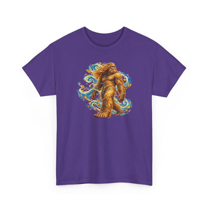 Golden Wind Sasquatch Portrait T-Shirt