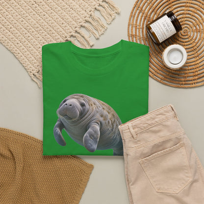 Gentle Giant Manatee Portrait T-Shirt