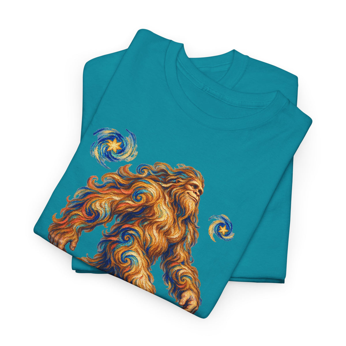 Starlit Bigfoot Wanderer T-Shirt