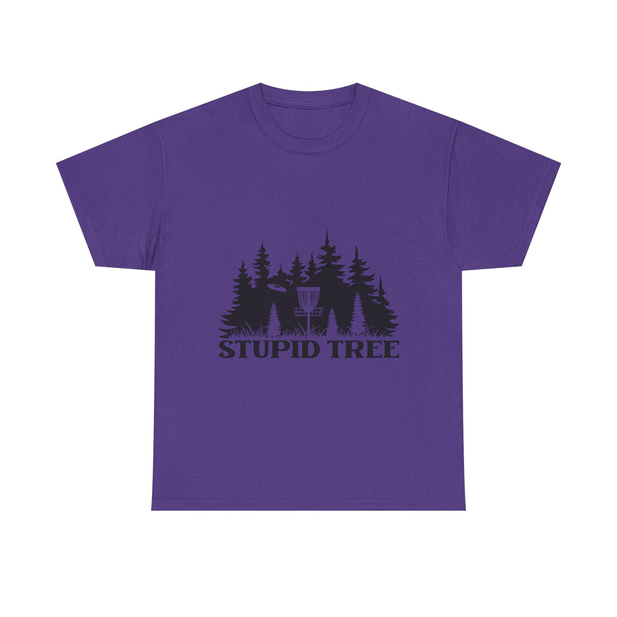 Stupid Tree Disc Golf T-Shirt | Funny Disc Golfer Tee