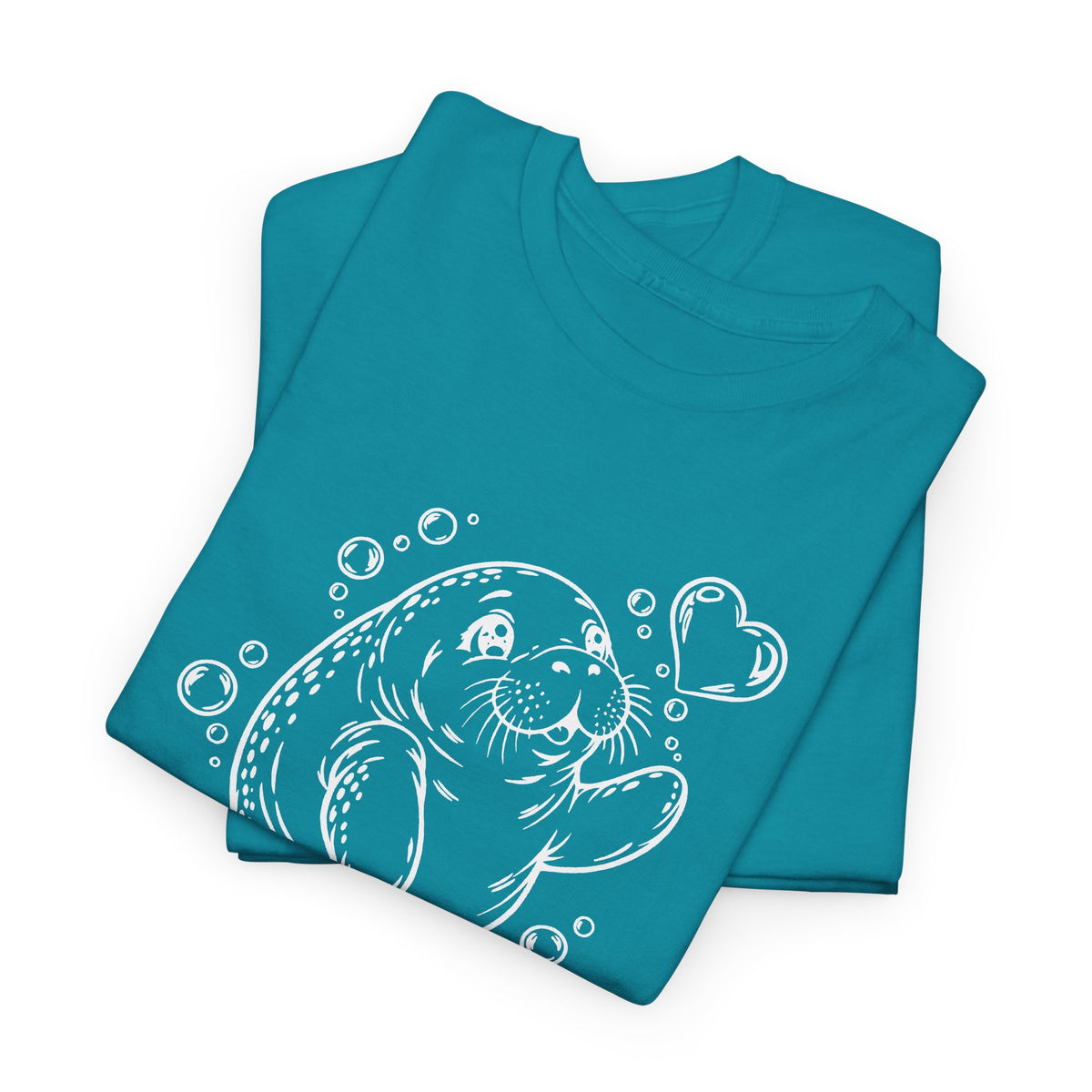 Chubby Manatee's Bubble Wish T-Shirt
