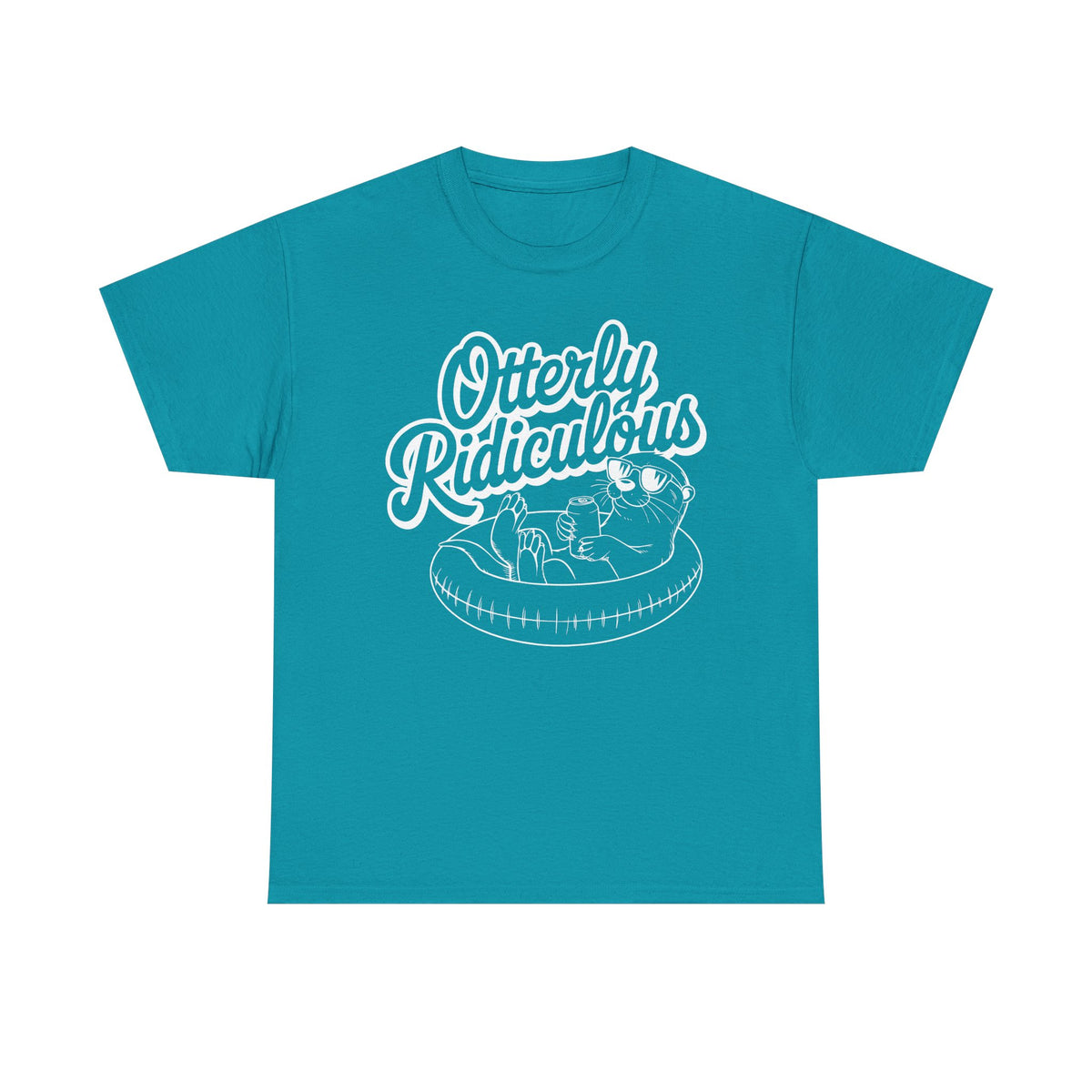Otterly Ridiculous T-Shirt | Funny Otter Tee – White