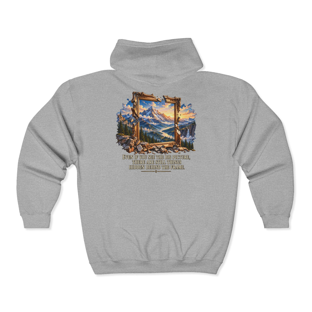 Behind the Frame – Gildan 18600 Zip-Up Hoodie | 010