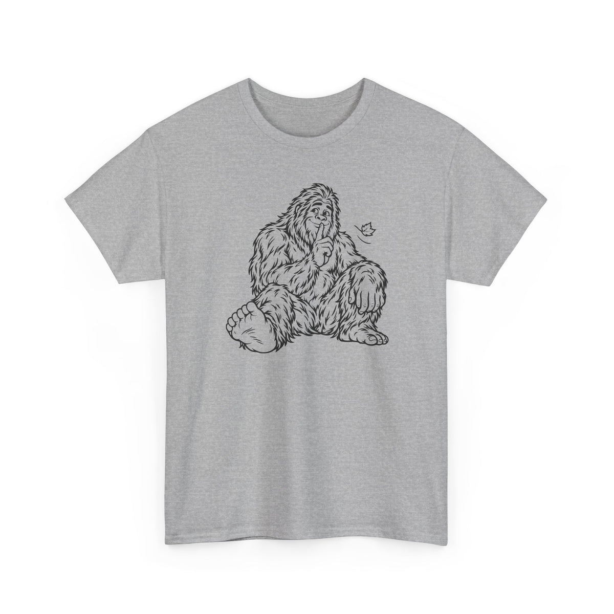Shh, Friendly Bigfoot in the Forest T-Shirt