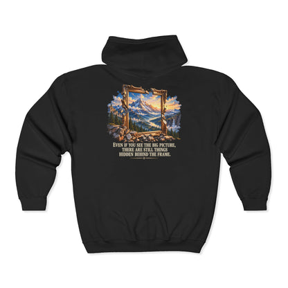 Behind the Frame – Gildan 18600 Zip-Up Hoodie | 010