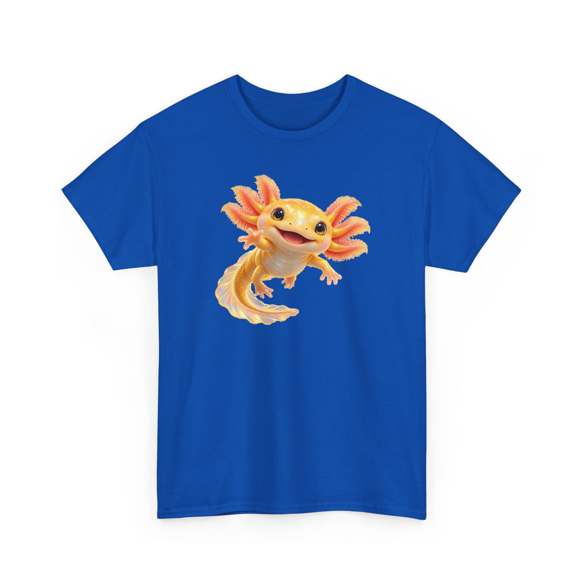 Golden Axolotl with Peach Gills T-Shirt