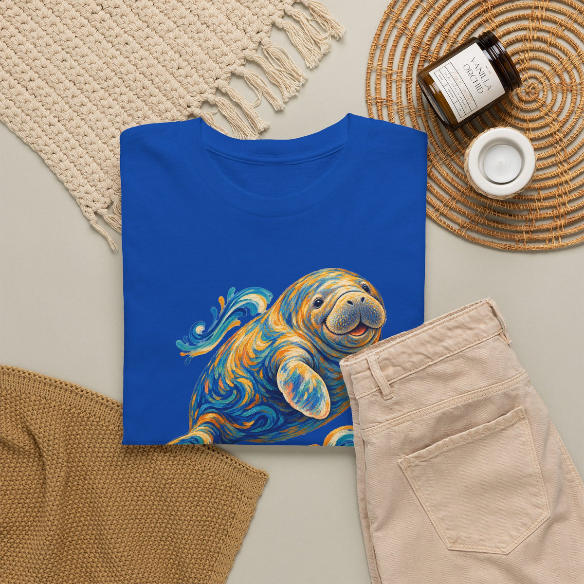 Golden Drift Manatee T-Shirt