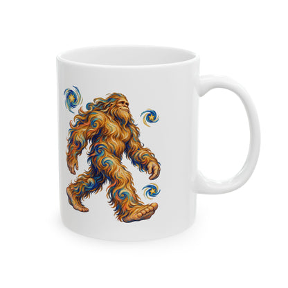 Starlit Bigfoot Wanderer Mug